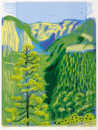 David Hockney, Yosemite Series